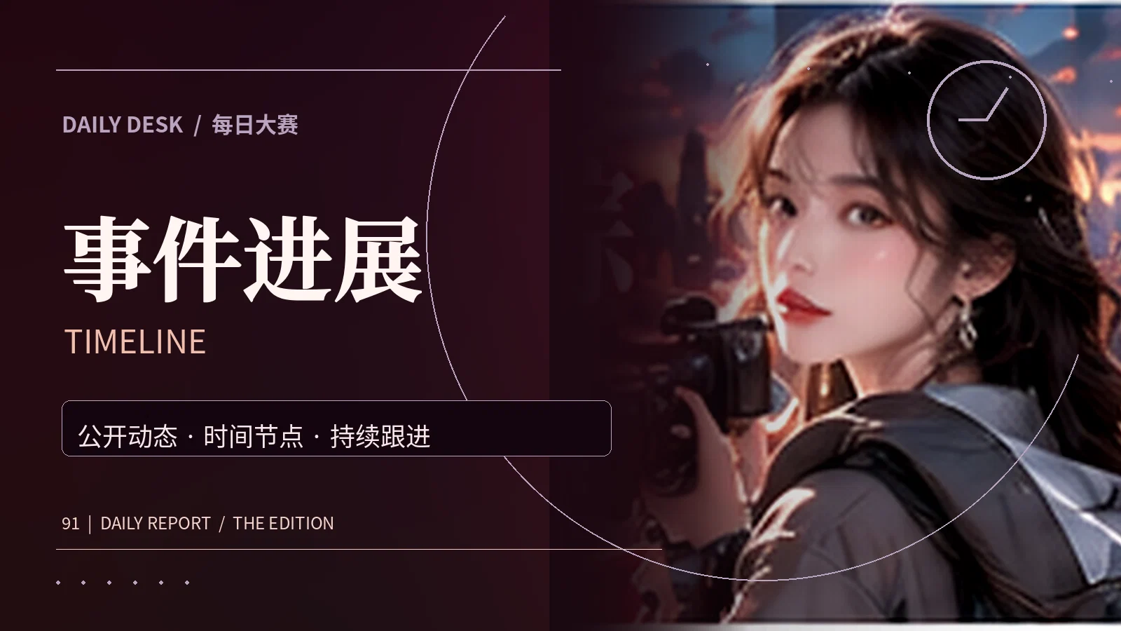 公开资料的时间线整理