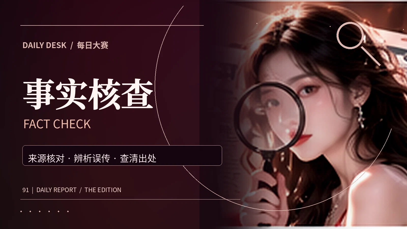 消息来源核验与查证